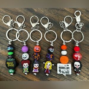 Handmade Beaded Keychains
